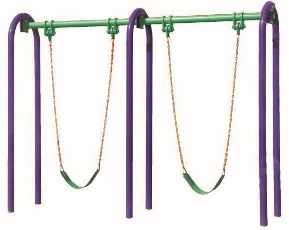 Outdoor Fitness Equipment Swing Set